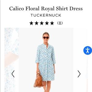 Tuckernuck Calico Floral Shirtdress